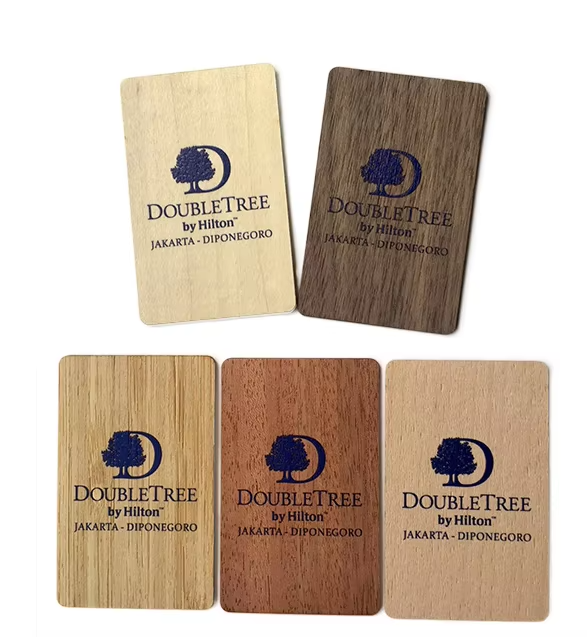 Bamboo Wood RFID Hotel Key Card
