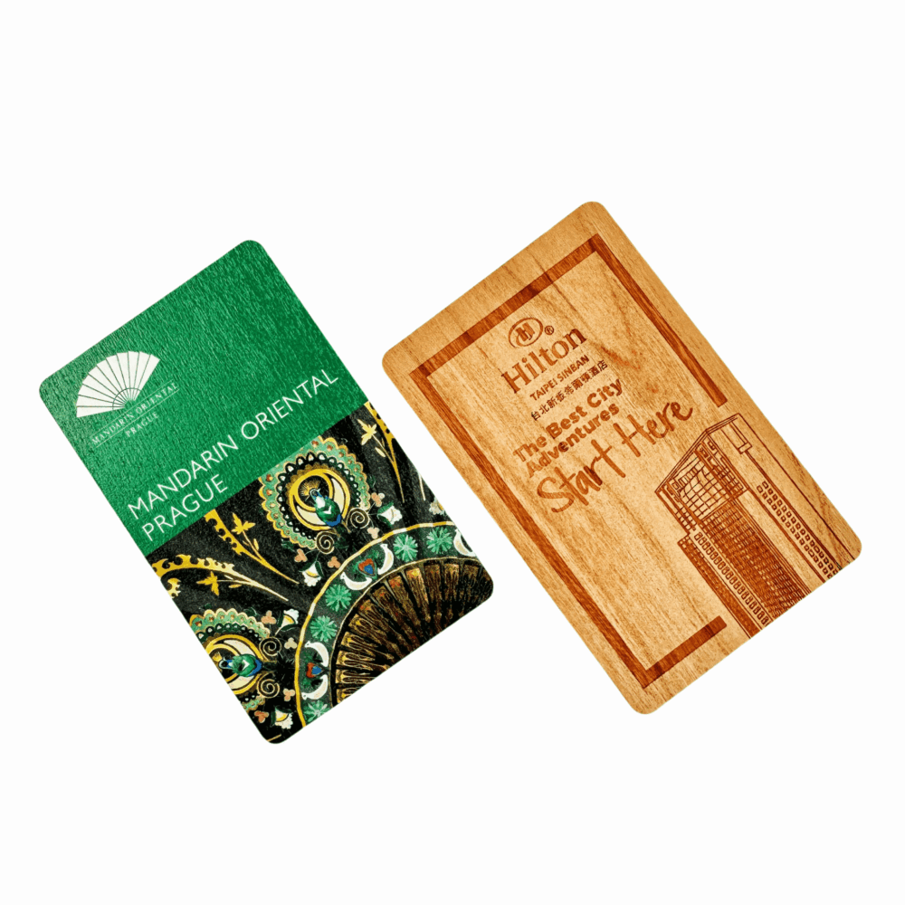 FSC Wooden RFID Hotel Key Card