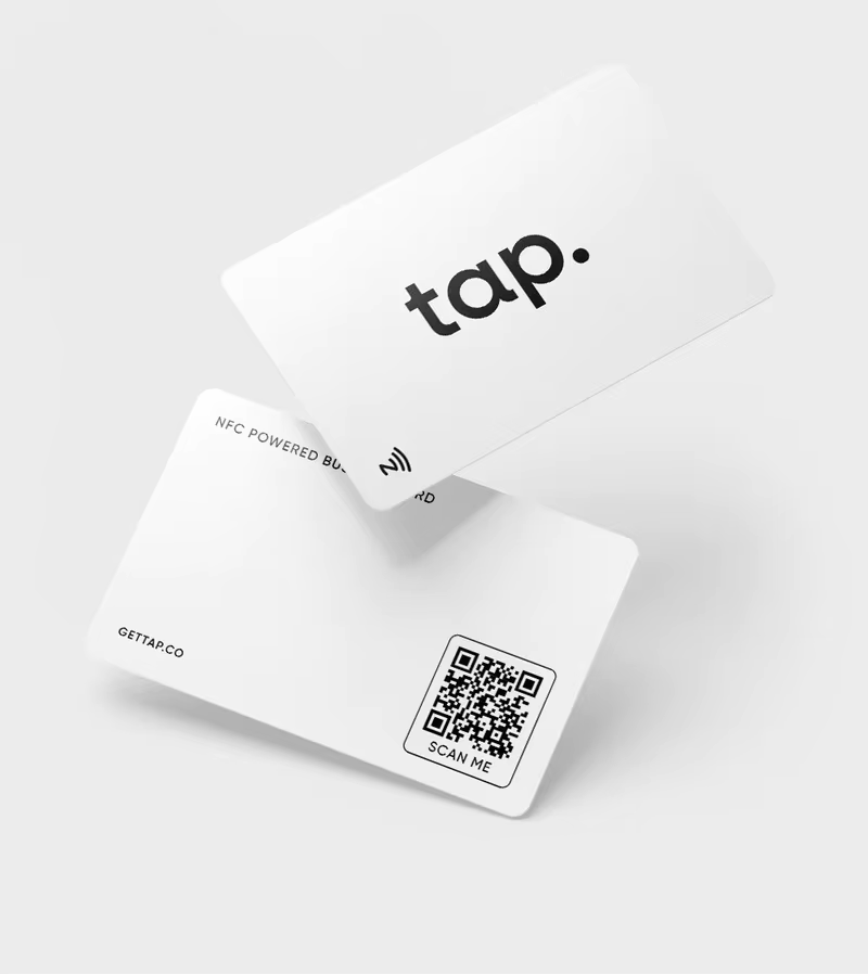 Customize QR Code Social Media Share RFID NFC Card