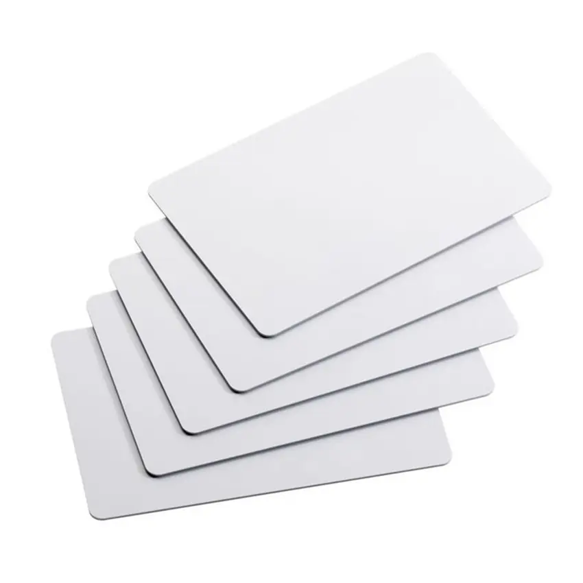 Plain PVC Blank White NFC Cards