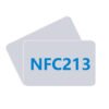 Plain PVC Blank White NFC Cards NXP Ntag213