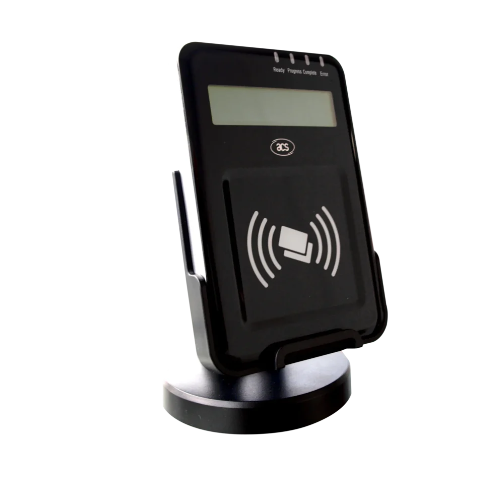 USB NFC Card Reader with LCD | ACS ACR1222L Contactless Smart Card Reader