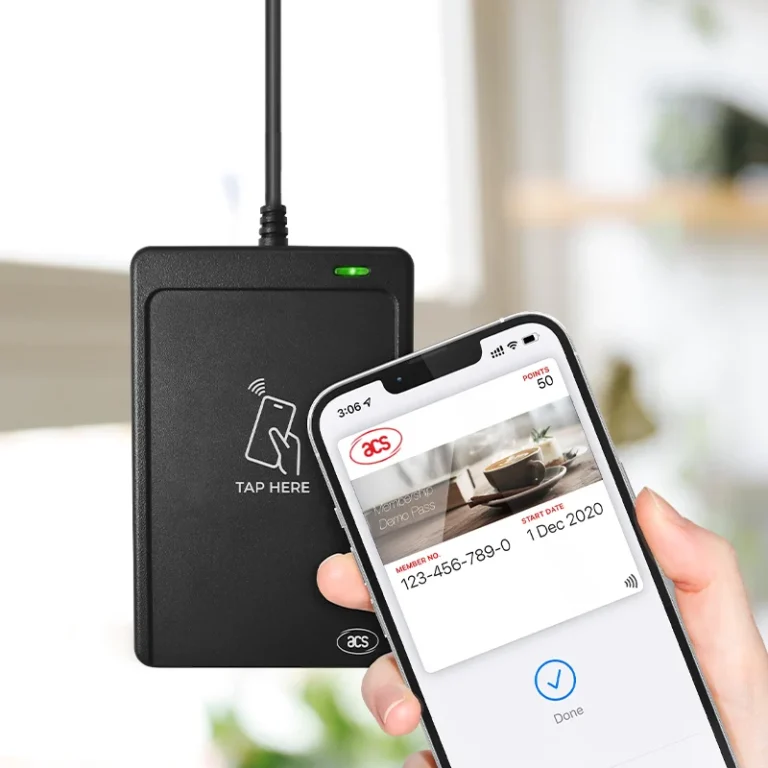 WalletMate Mobile Wallet NFC Reader